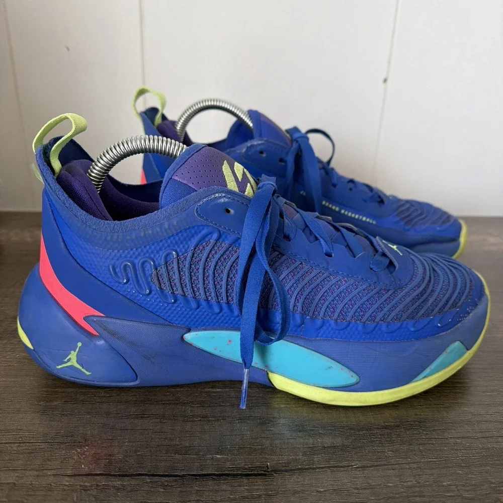 Boys 7Y‎ Jordan Luka 1 Illusionist Basketball Shoe Sneaker Blue